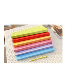 A4彩色強力雙夾文件夾 高效文具助力辦公資料整理